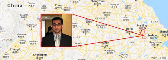 New correspondent: Saad Ahmed Javed from Nanjing, China